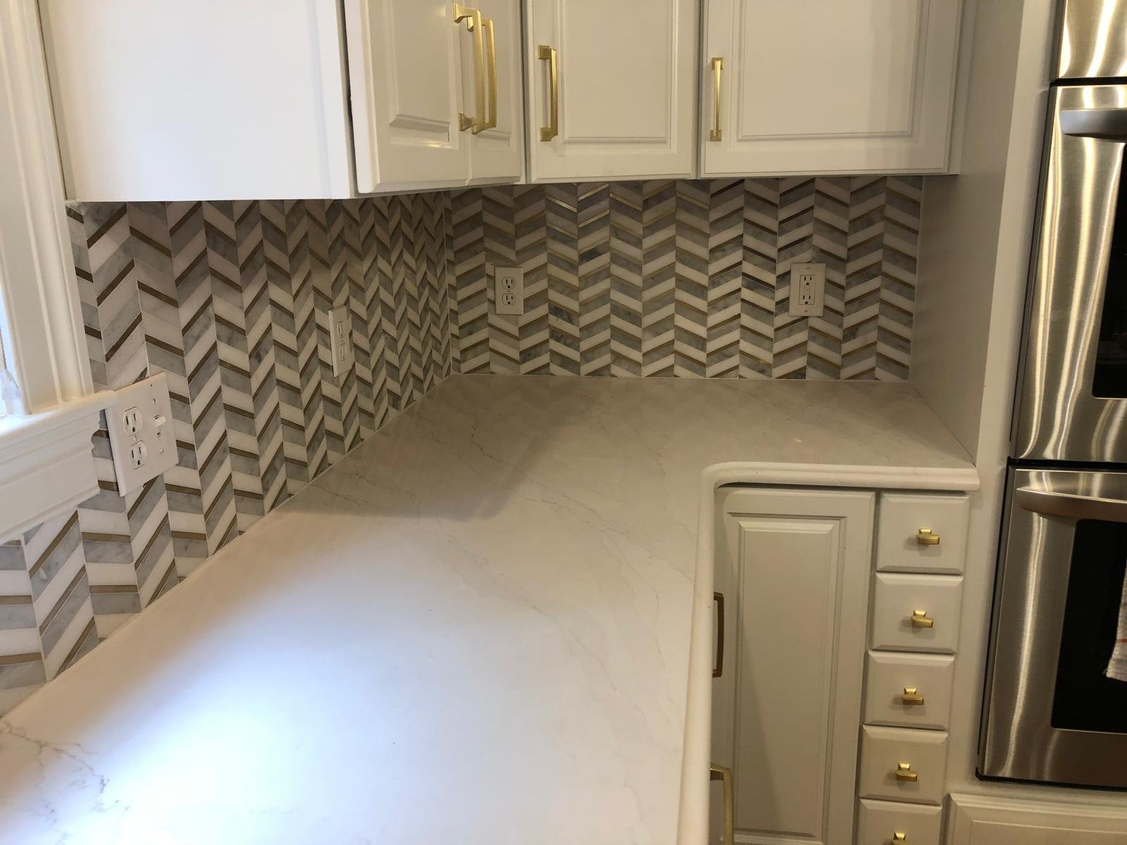 Finished flooring project by Souza Installation