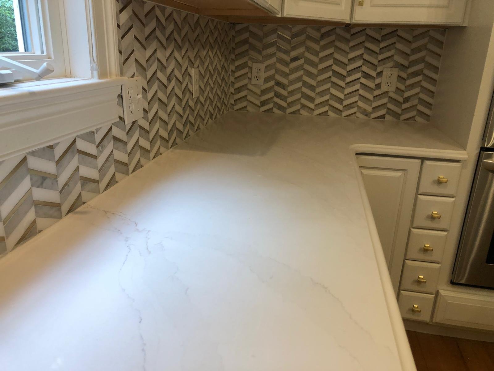 Completed residential flooring by Souza Installation